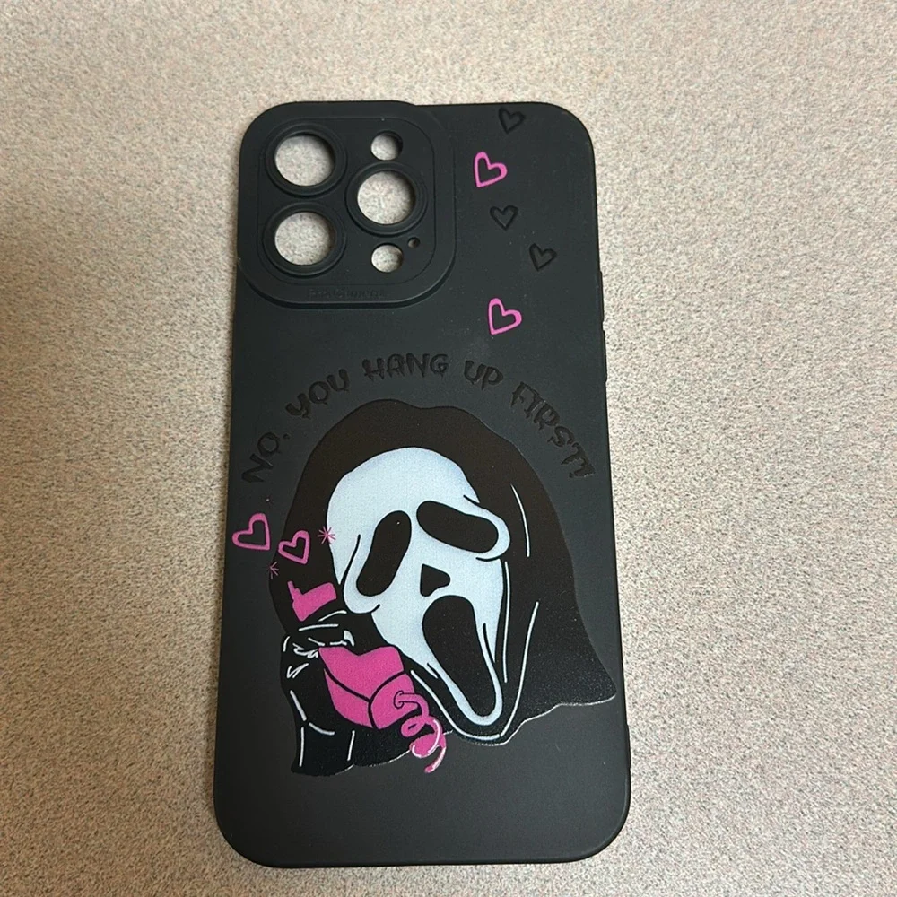 Ghost face IPhone 14 Pro Max phone cases set of 3 - Picture 4 of 5